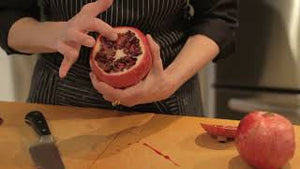 Peeling a Pomegranate